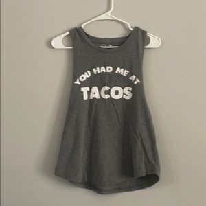 Gray Graphic Tank (M)